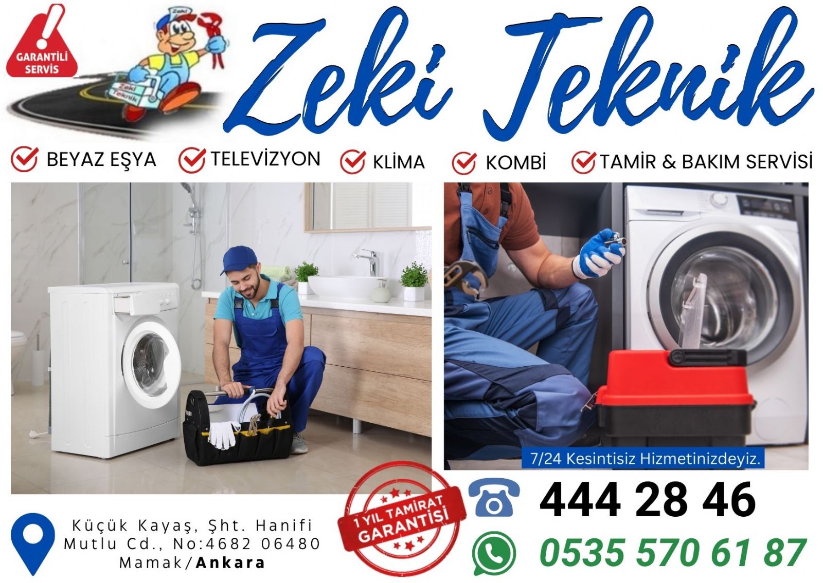 Zerdalitepe Çamaşır Makinesi Tamircisi